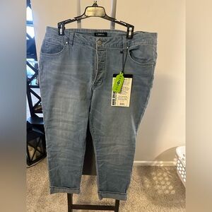 d.jeans - High Waist Girlfriend Ankle jeans - size 16 - NWT